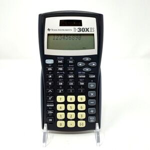 Texas Instruments TI-30X IIS Scientific Calculator Black Tested Works